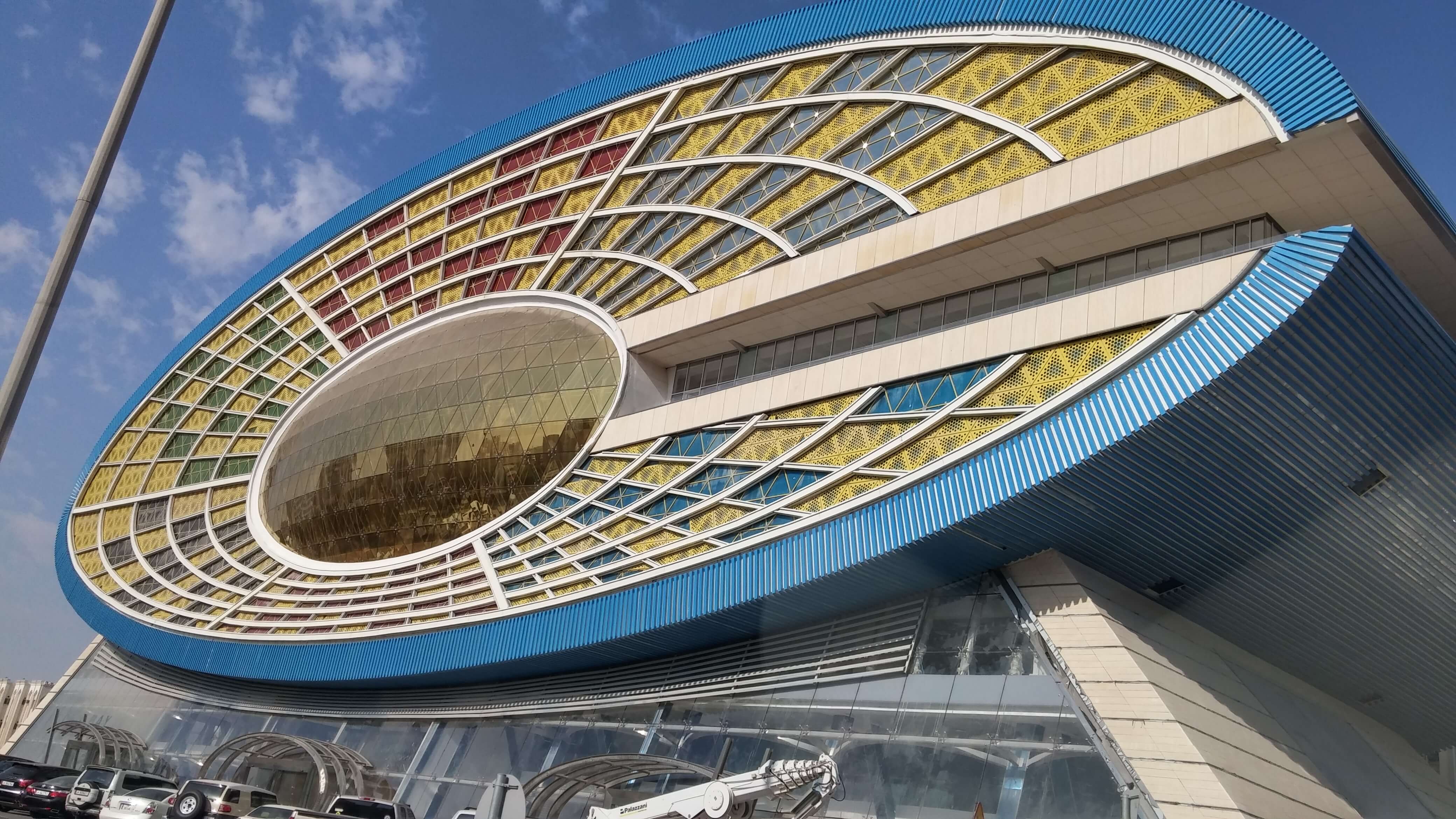 HyCOMB's Aluminium Honeycomb panels installed at the Eye of Doha